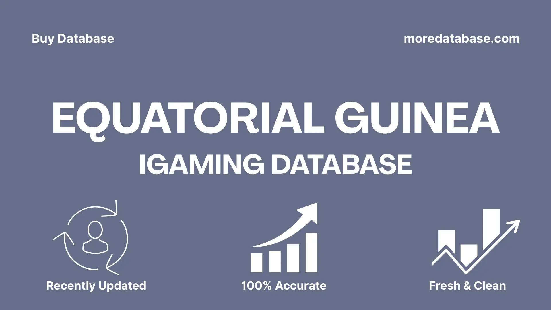 Equatorial Guinea iGaming Database 1 Million Package